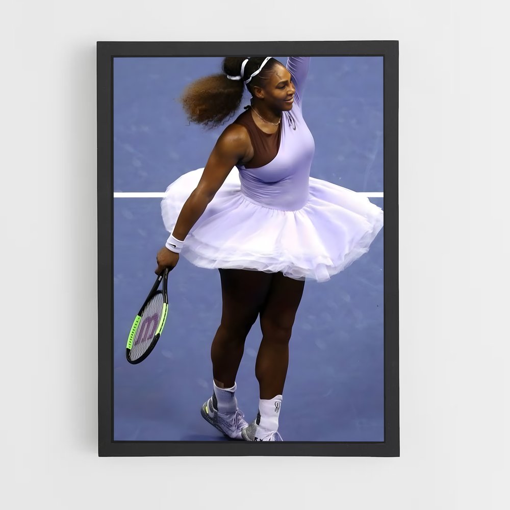 Poster Serena, La Légende – affiche Tennis (vue 2)